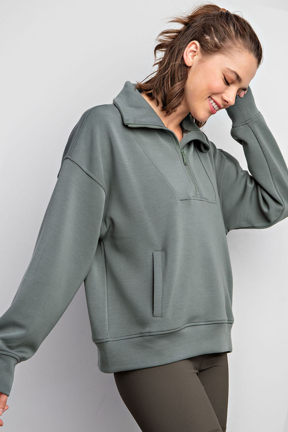ALL IN THE MOMENT PULLOVER