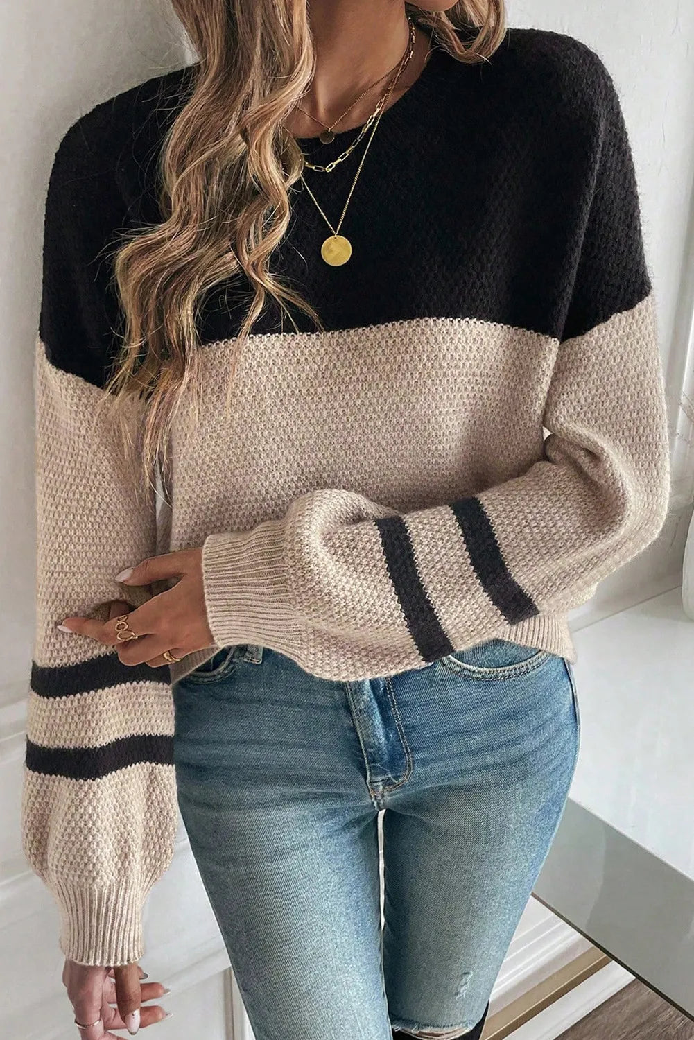PERFEC TIMING KNIT SWEATER