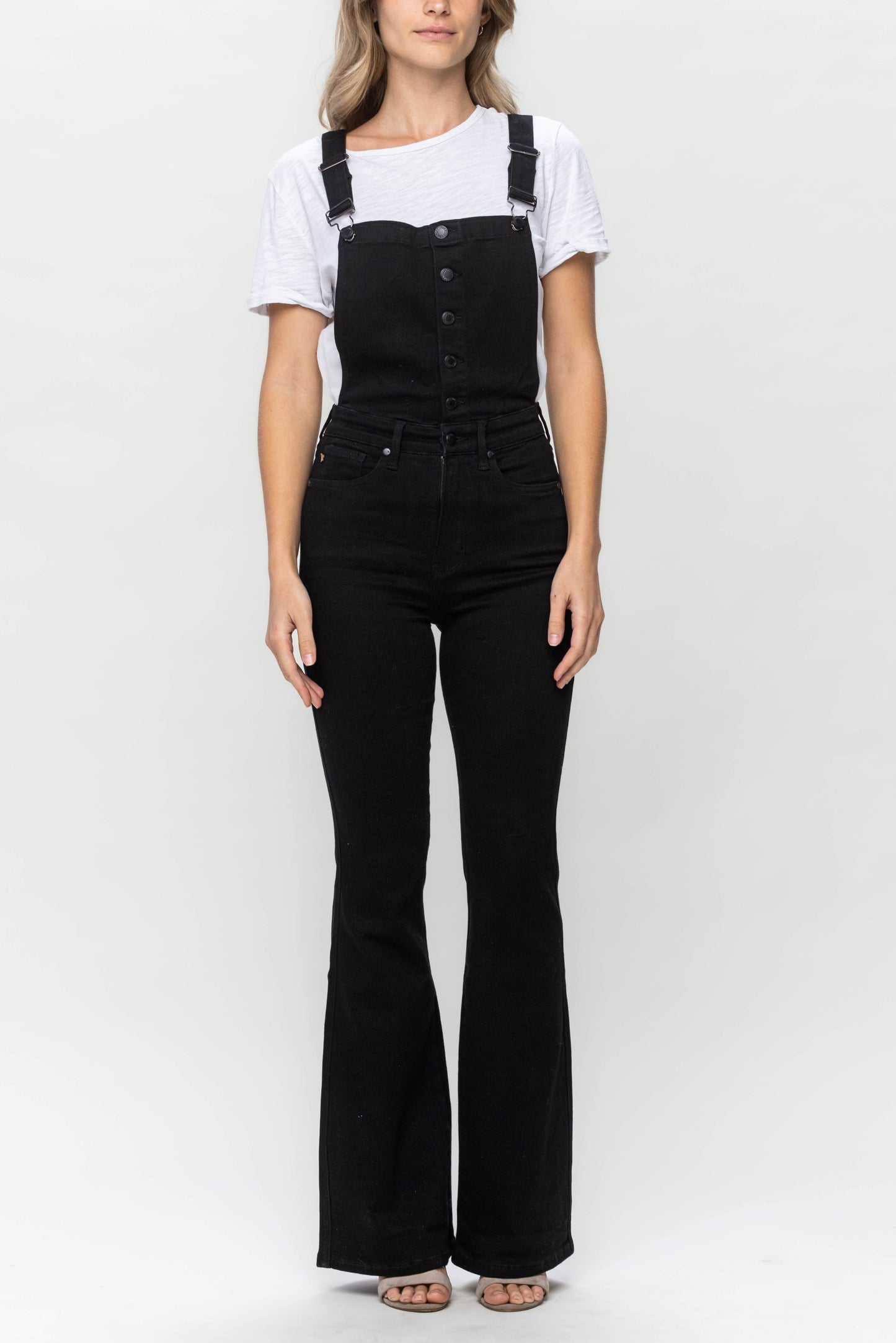JUDY BLUE RETRO FLARE OVERALL