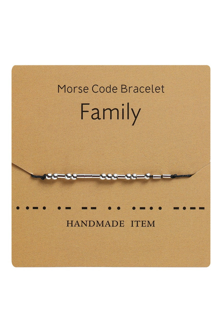 MORSE CODE BRACELET