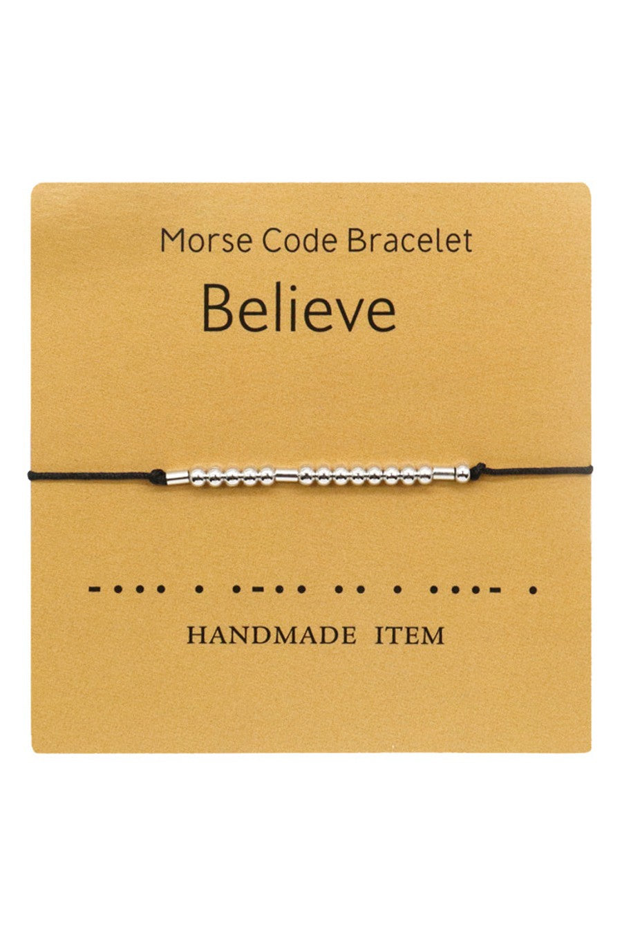 MORSE CODE BRACELET