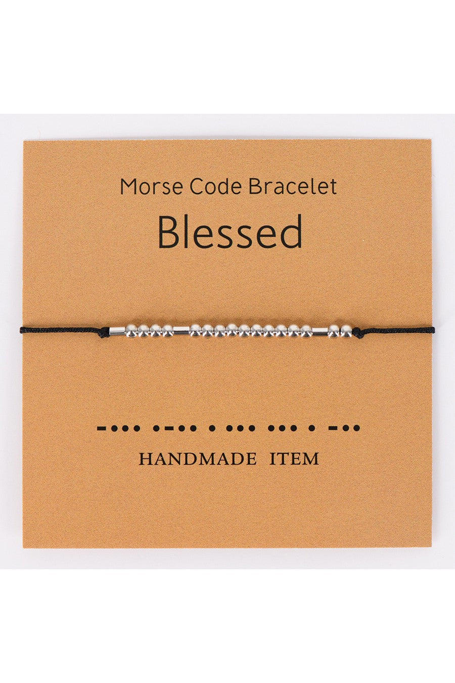 MORSE CODE BRACELET