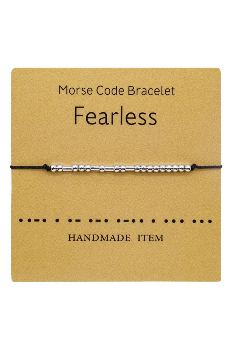 MORSE CODE BRACELET