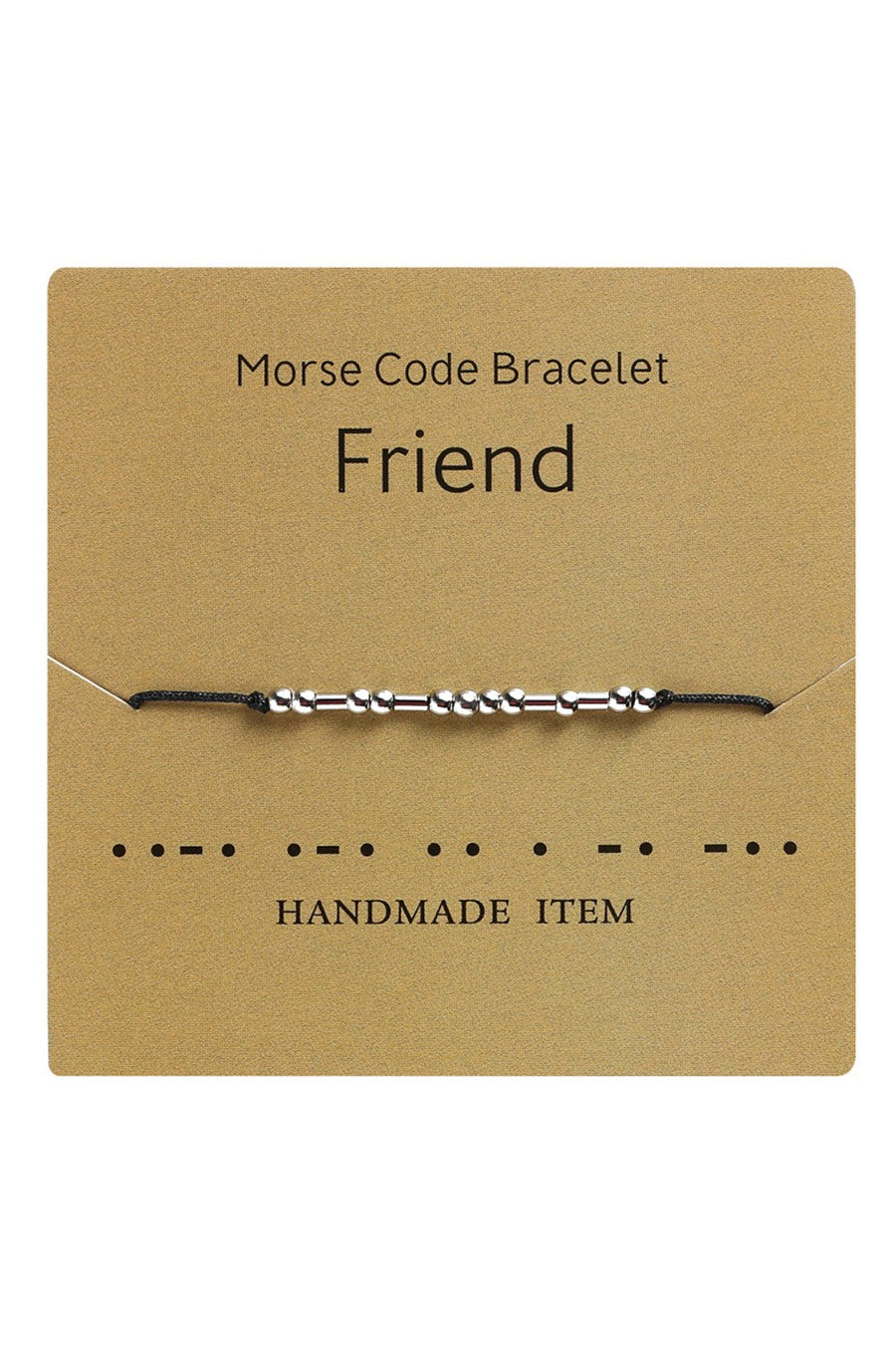 MORSE CODE BRACELET