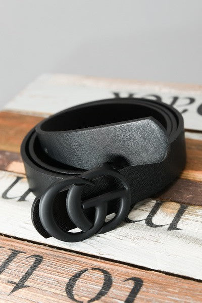 BASIC LEATHER BELT