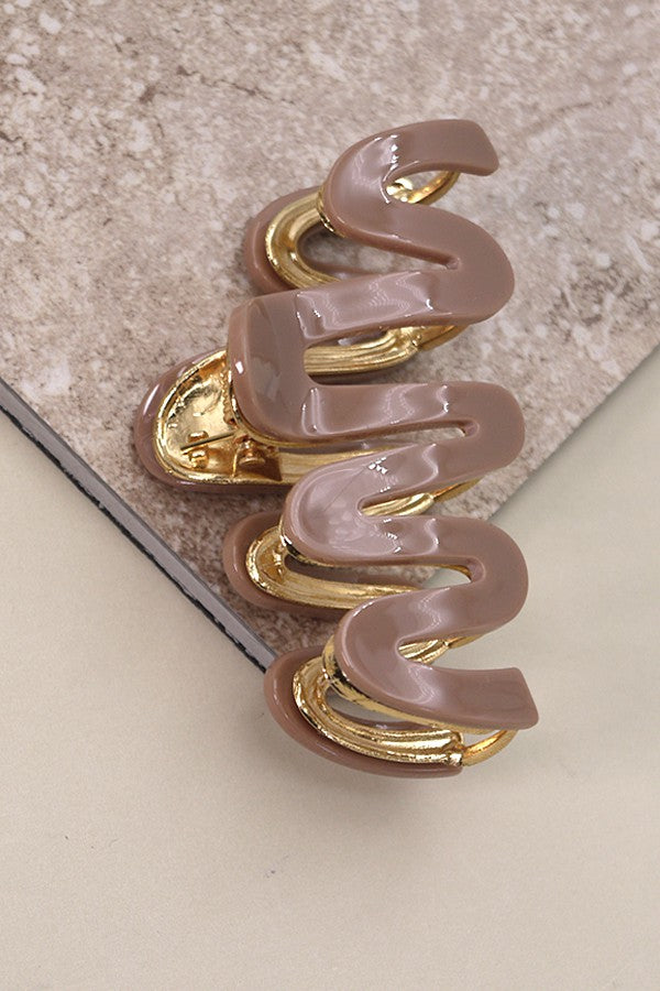WAVY CLAW CLIP
