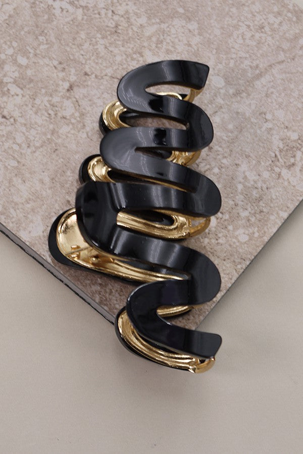 WAVY CLAW CLIP