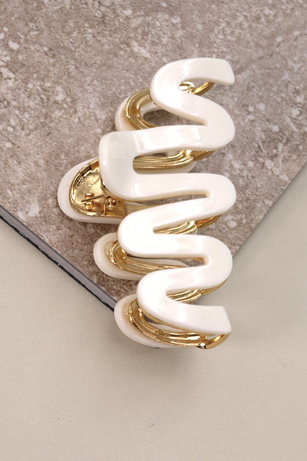 WAVY CLAW CLIP
