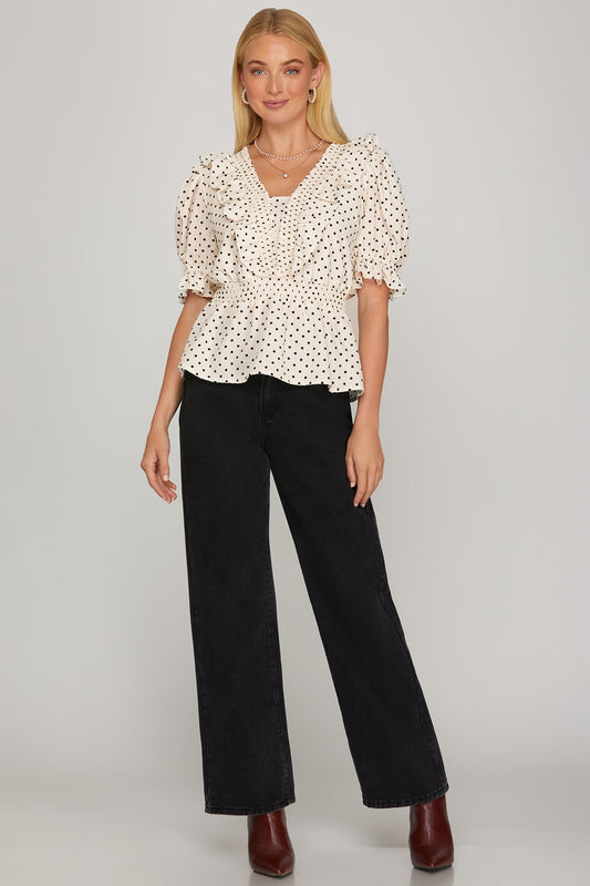 DOTTY & CHIC BLOUSE