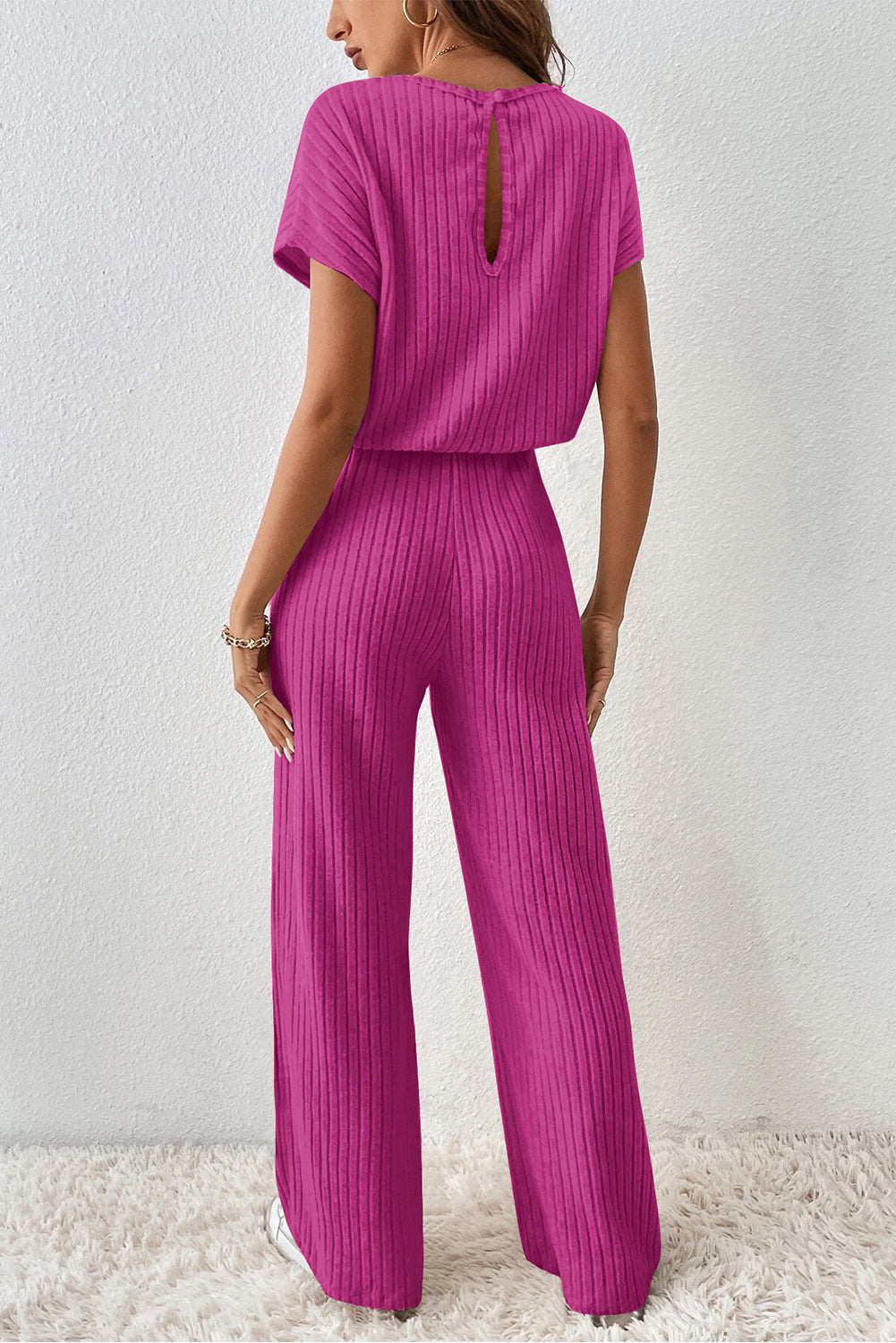 ON THE MOVE JUMPSUIT