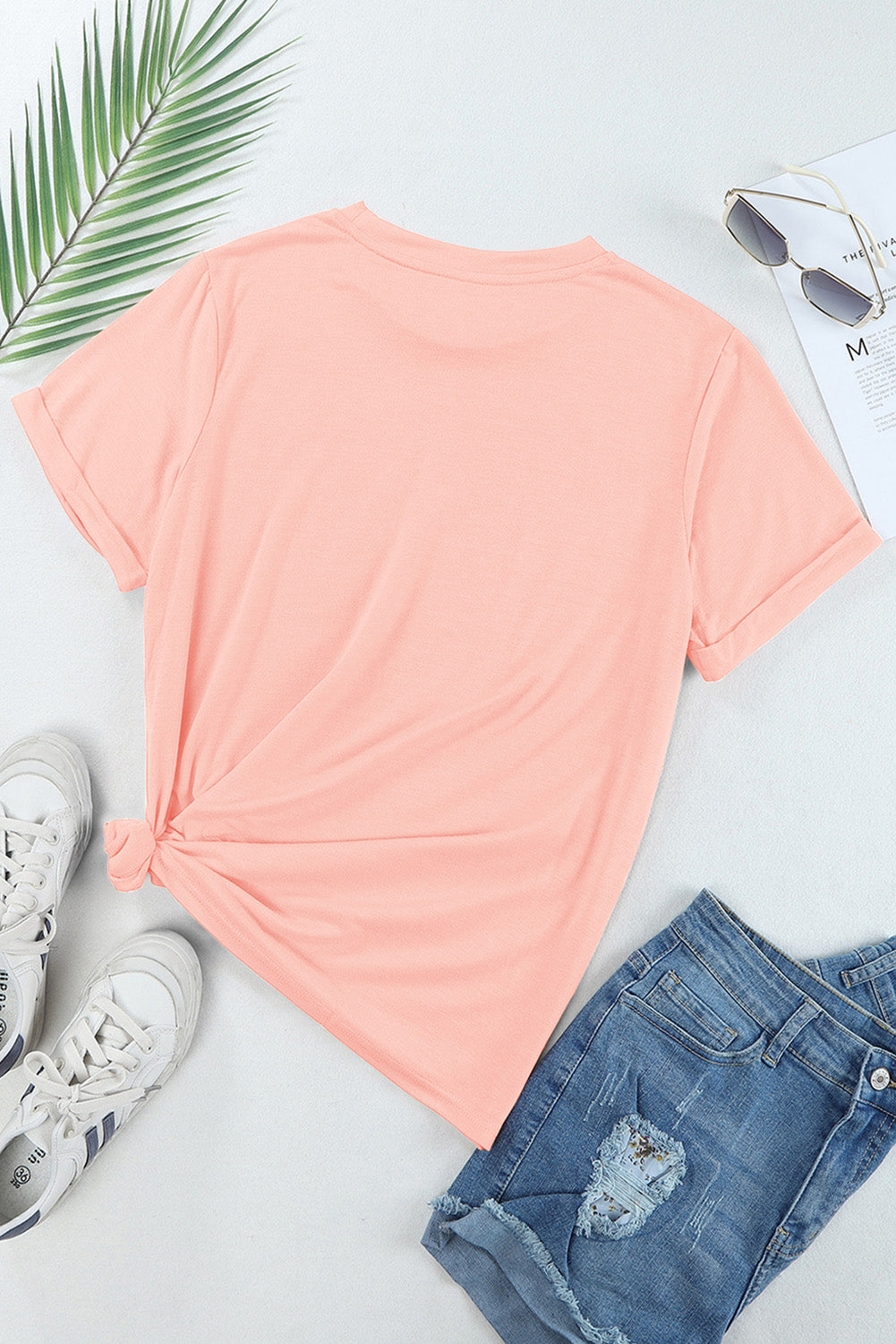 CHECKERED MAMA TEE