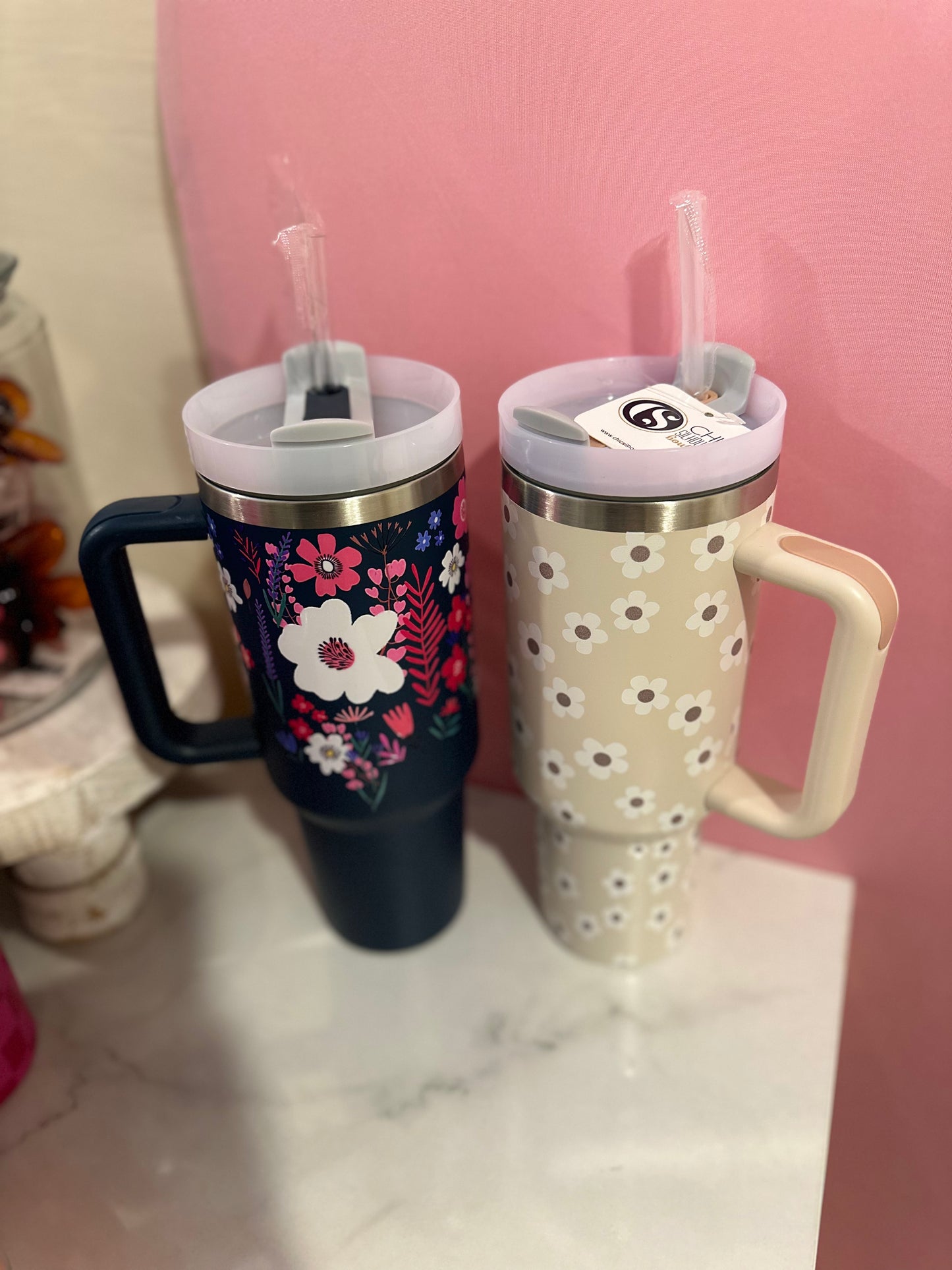 FLORAL PRINT CUP