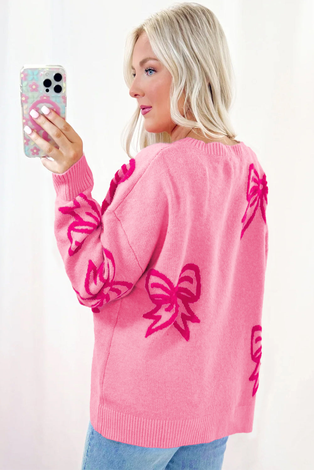 TIES TO YOU SWEATER