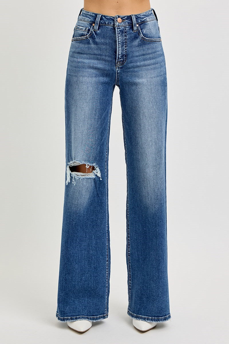 WALK MY WAY RISEN JEANS