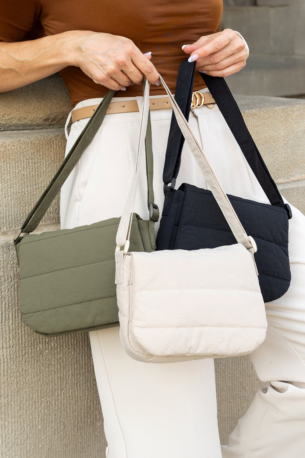 PUFFER CROSSBODY BAG