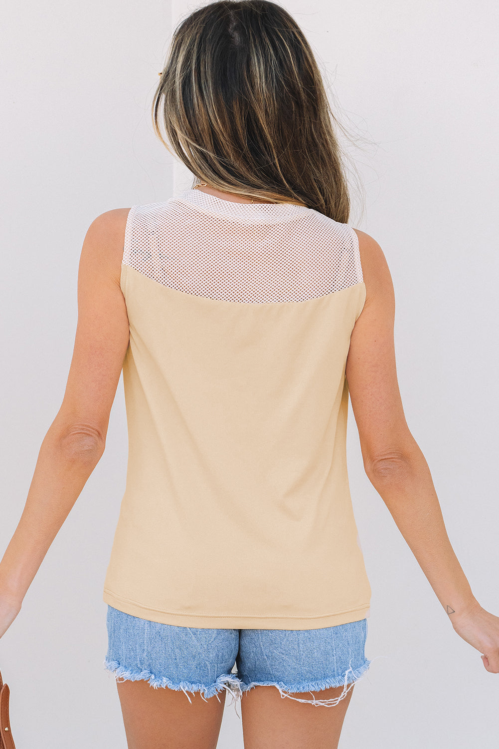 CANELA CREW NECK TOP
