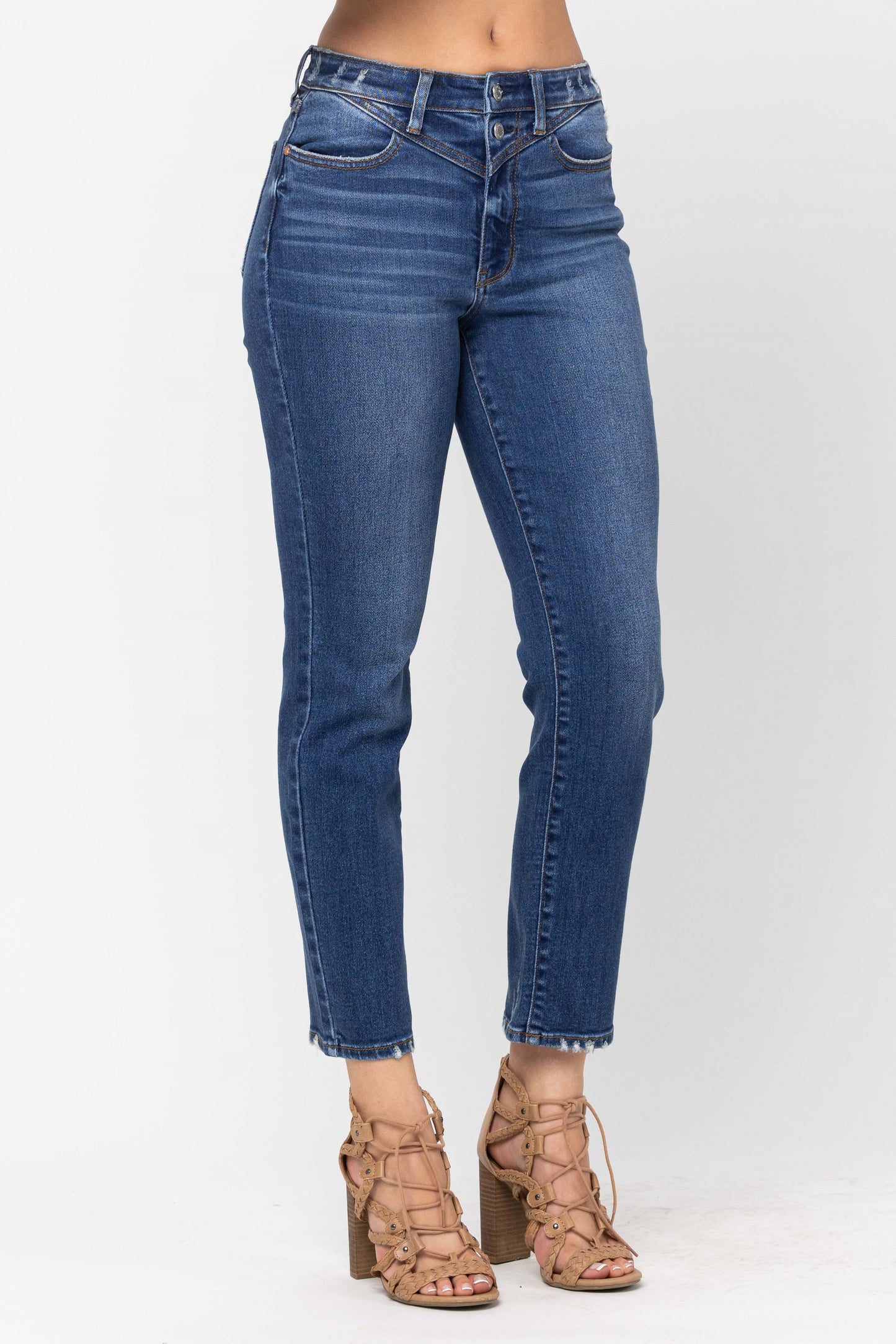 JUDY BLUE YOKE SLIM FIT