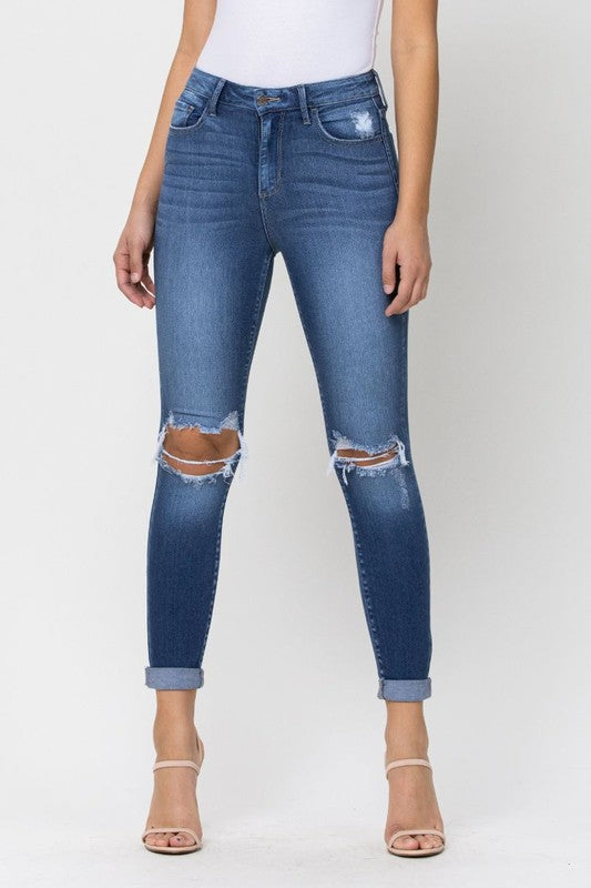 MY TIME HIGH RISE JEANS