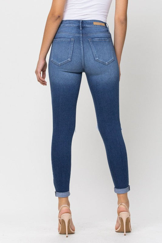 MY TIME HIGH RISE JEANS
