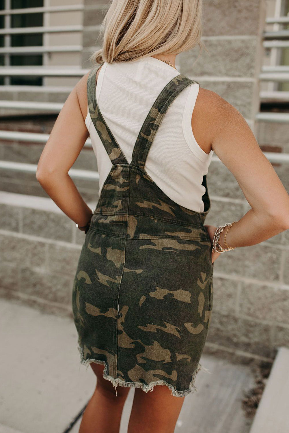 CAMO MINI DRESS