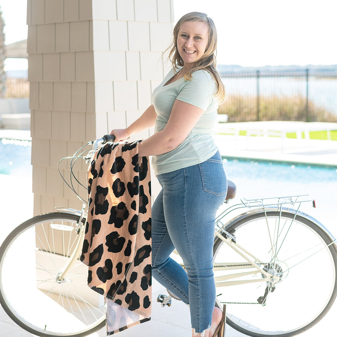WILD SIDE BEACH TOWEL