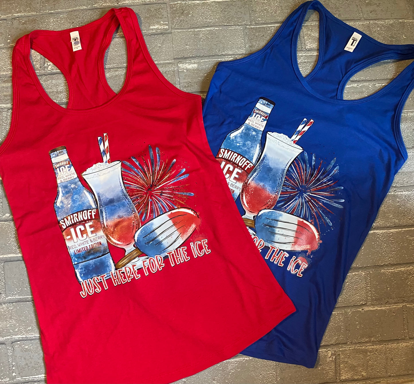 JUST HERE FOR THE ICE TANK