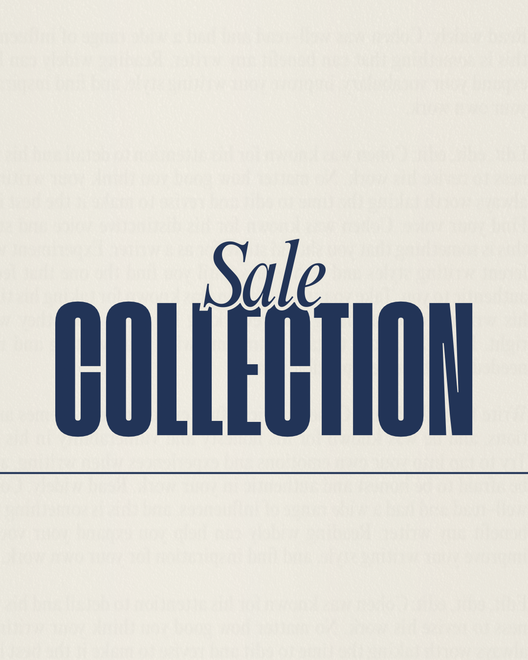 Sale