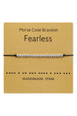 MORSE CODE BRACELET