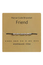 MORSE CODE BRACELET