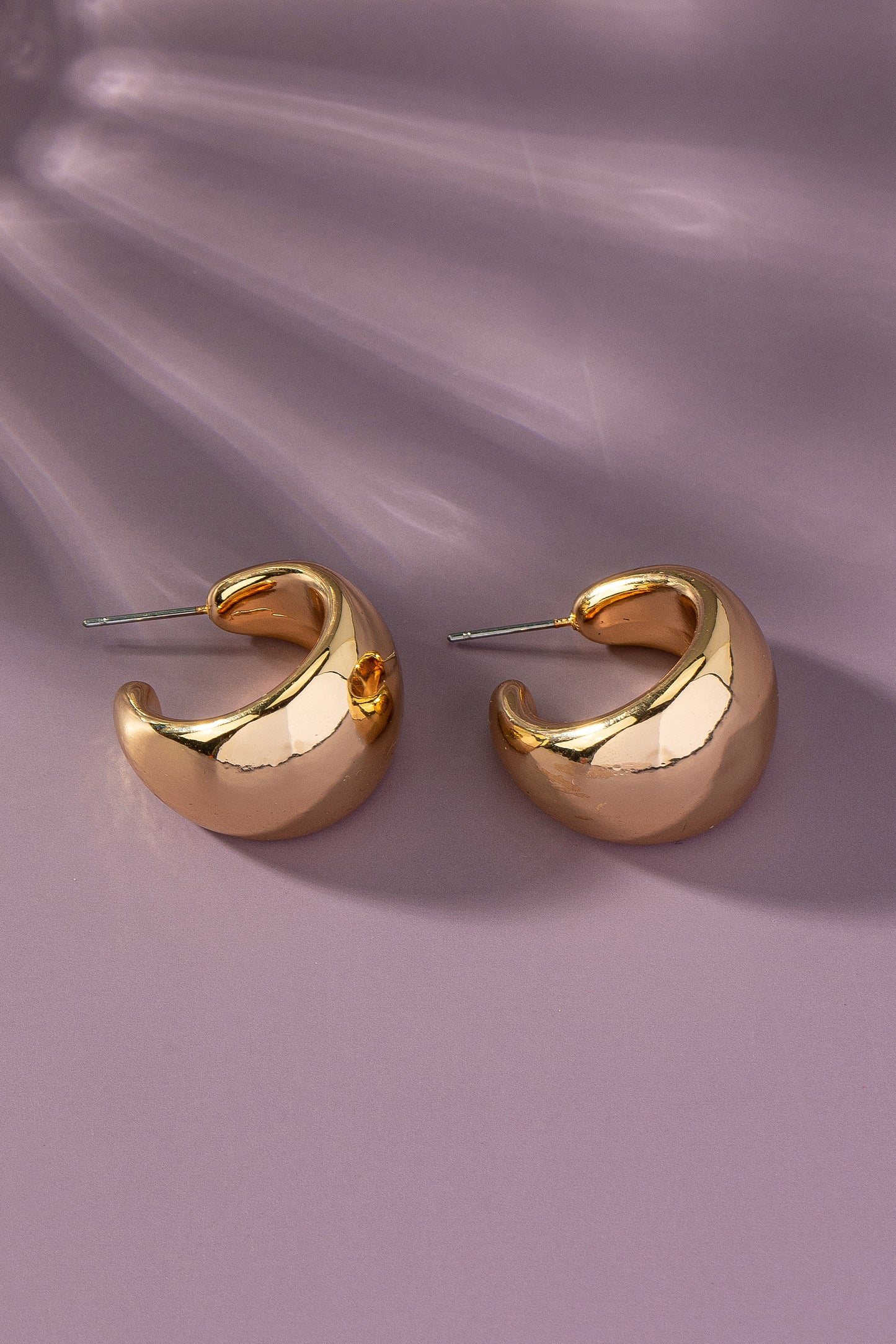CHUNKY HOOP EARRINGS