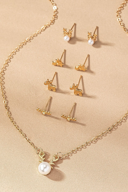 REINDEER JEWELRY SET