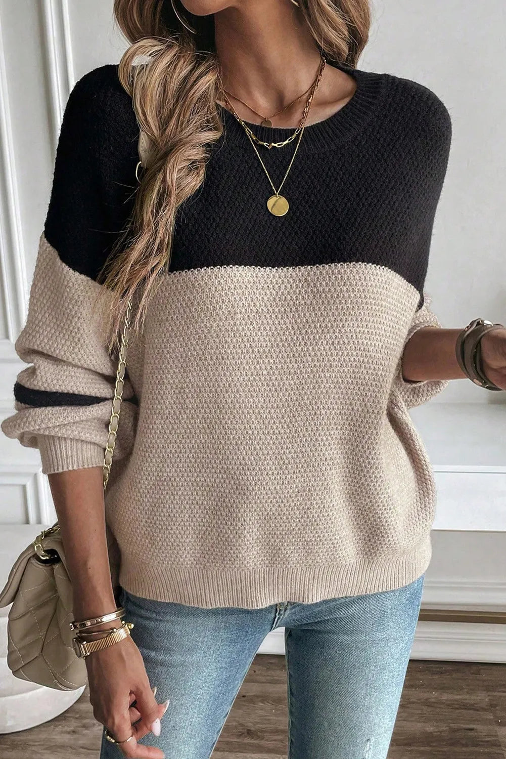 PERFEC TIMING KNIT SWEATER