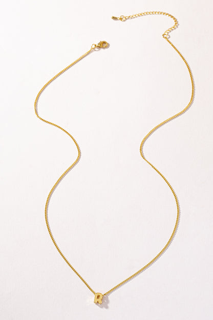 MINI LETTER NECKLACE