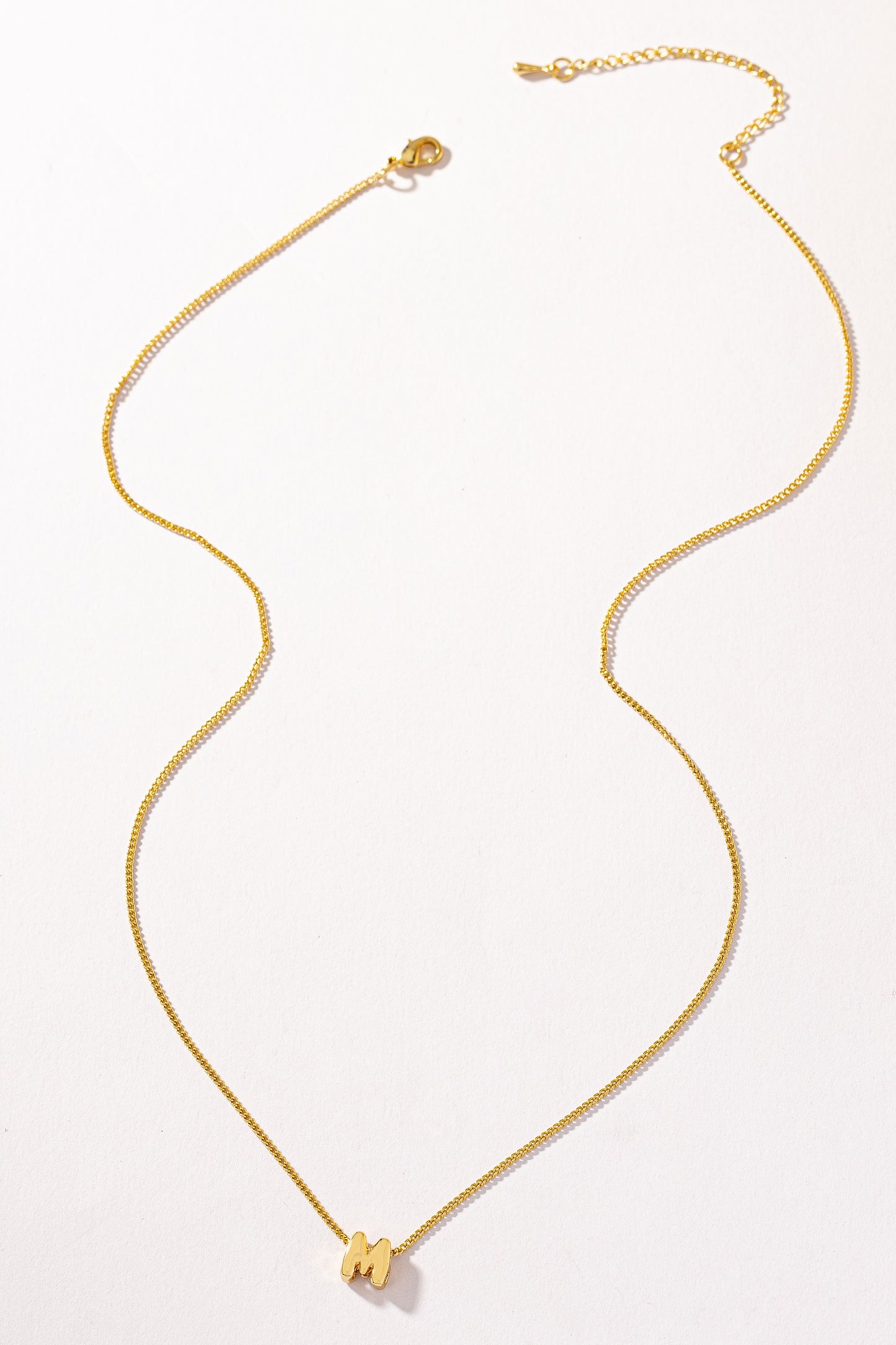 MINI LETTER NECKLACE