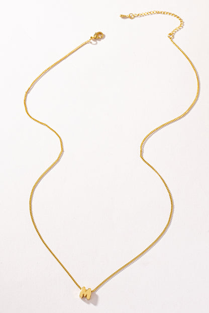MINI LETTER NECKLACE
