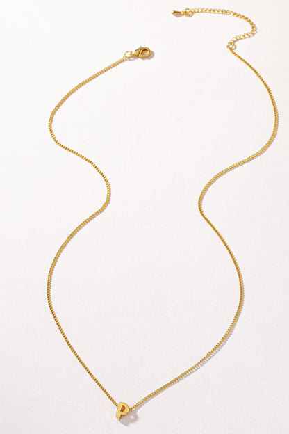 MINI LETTER NECKLACE