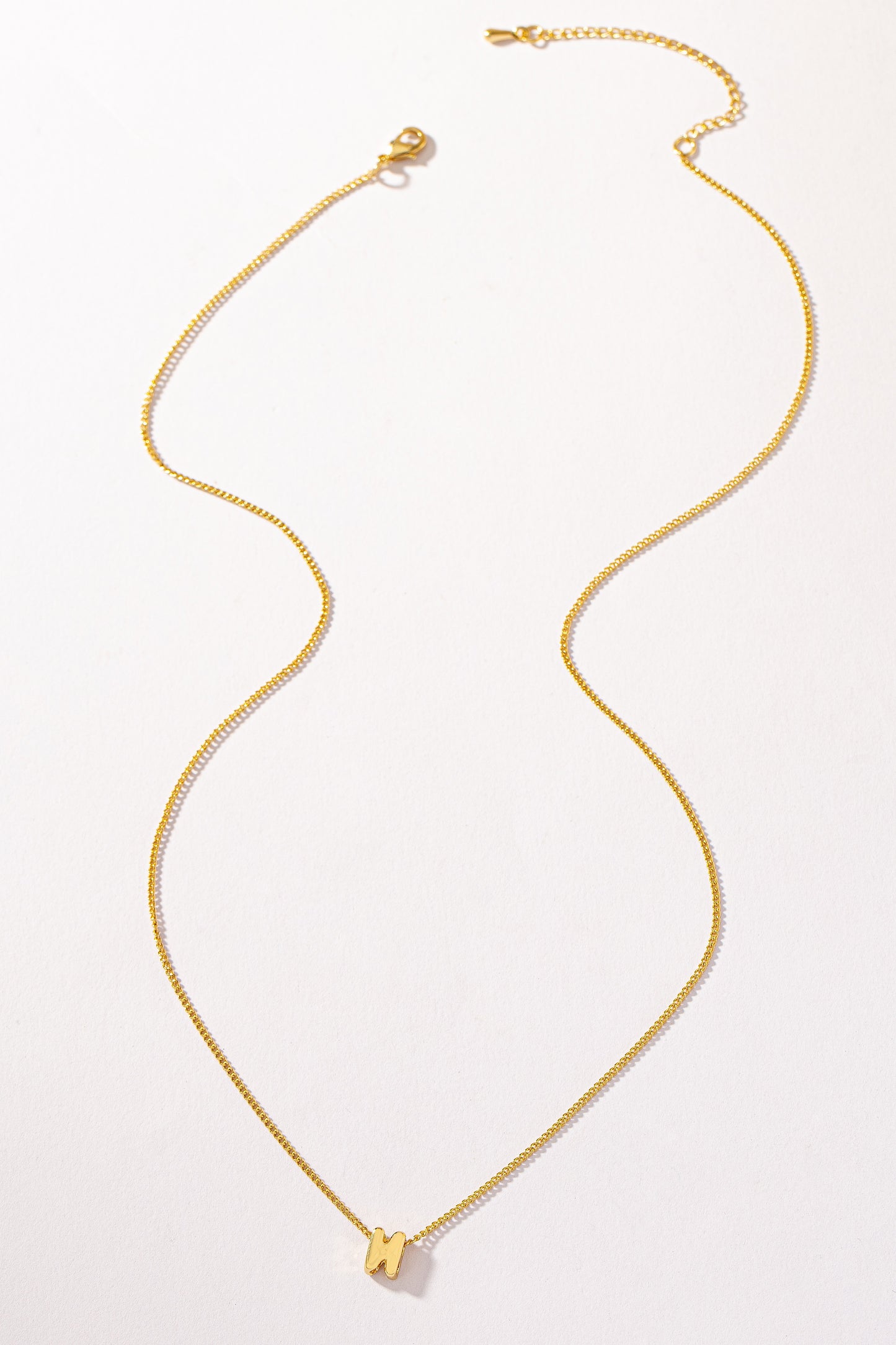 MINI LETTER NECKLACE