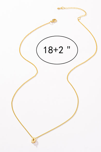 MINI LETTER NECKLACE