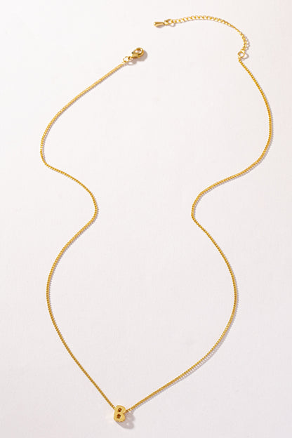 MINI LETTER NECKLACE