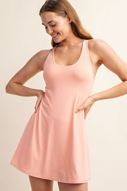 IN MOTION ROMPER DRESS
