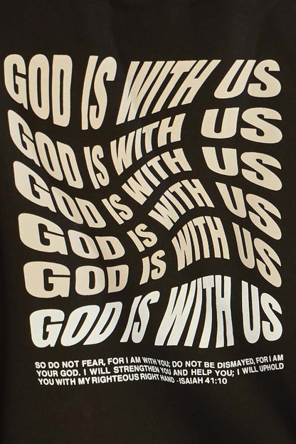 GOD IS WITH US SWEATER