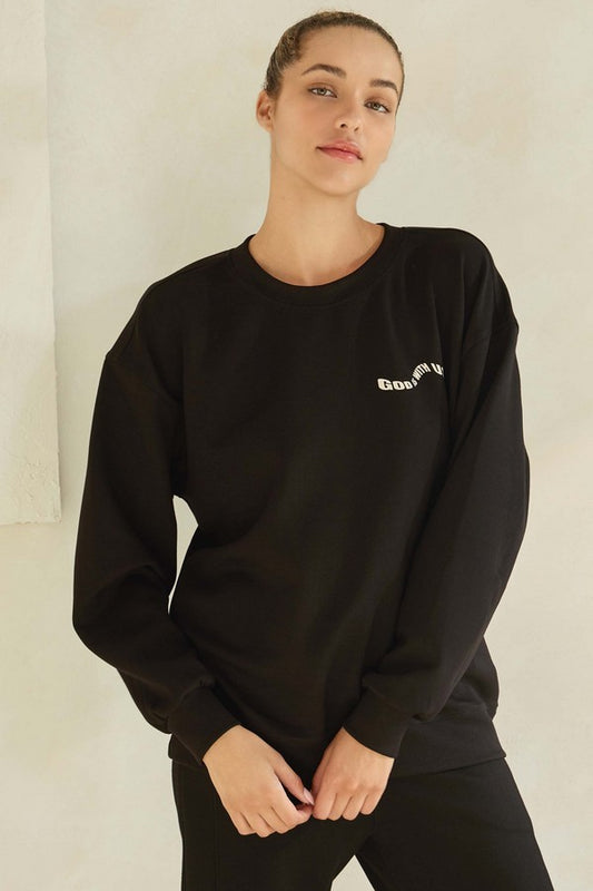 GOD IS WITH US SWEATER