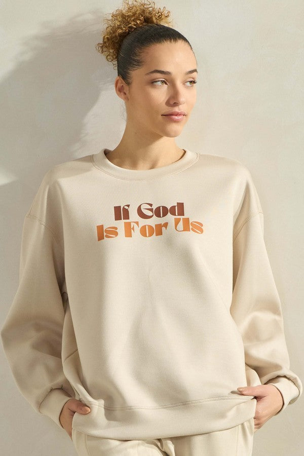 IF GOD IS FOR US SWEATER