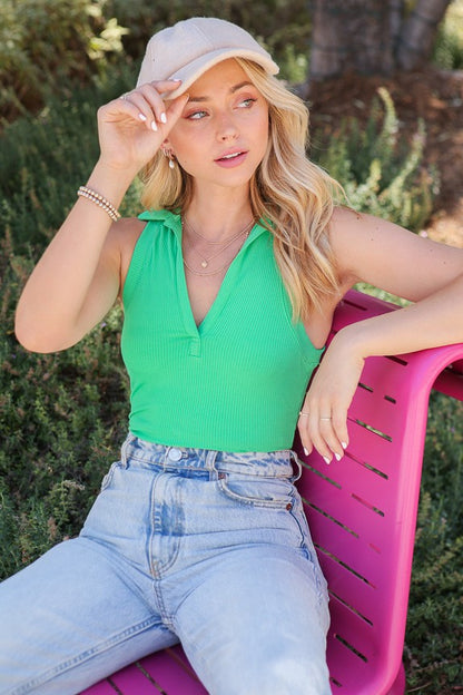 THE GRASS IS GREENER BODYSUIT