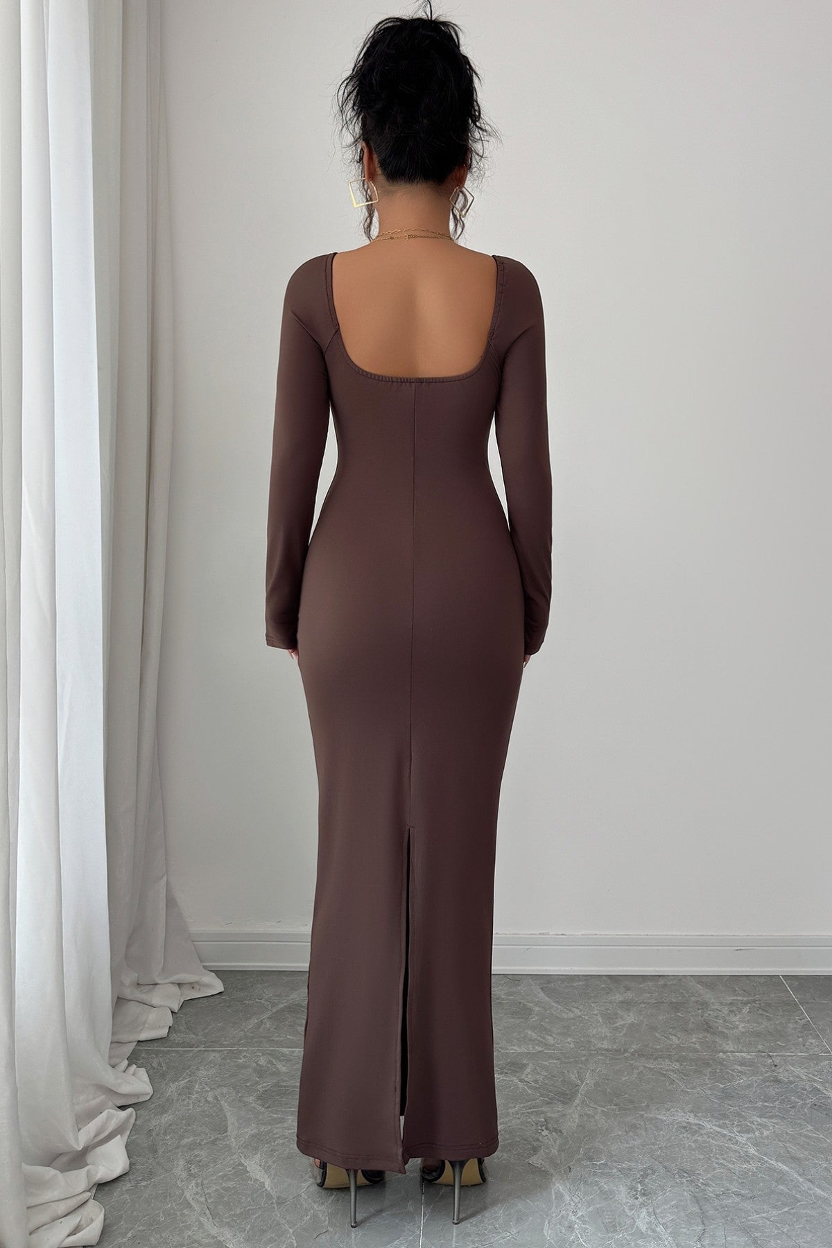 KINDLY YOURS BROWN DRESS