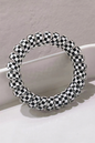 CHECKERED HAIR TIE