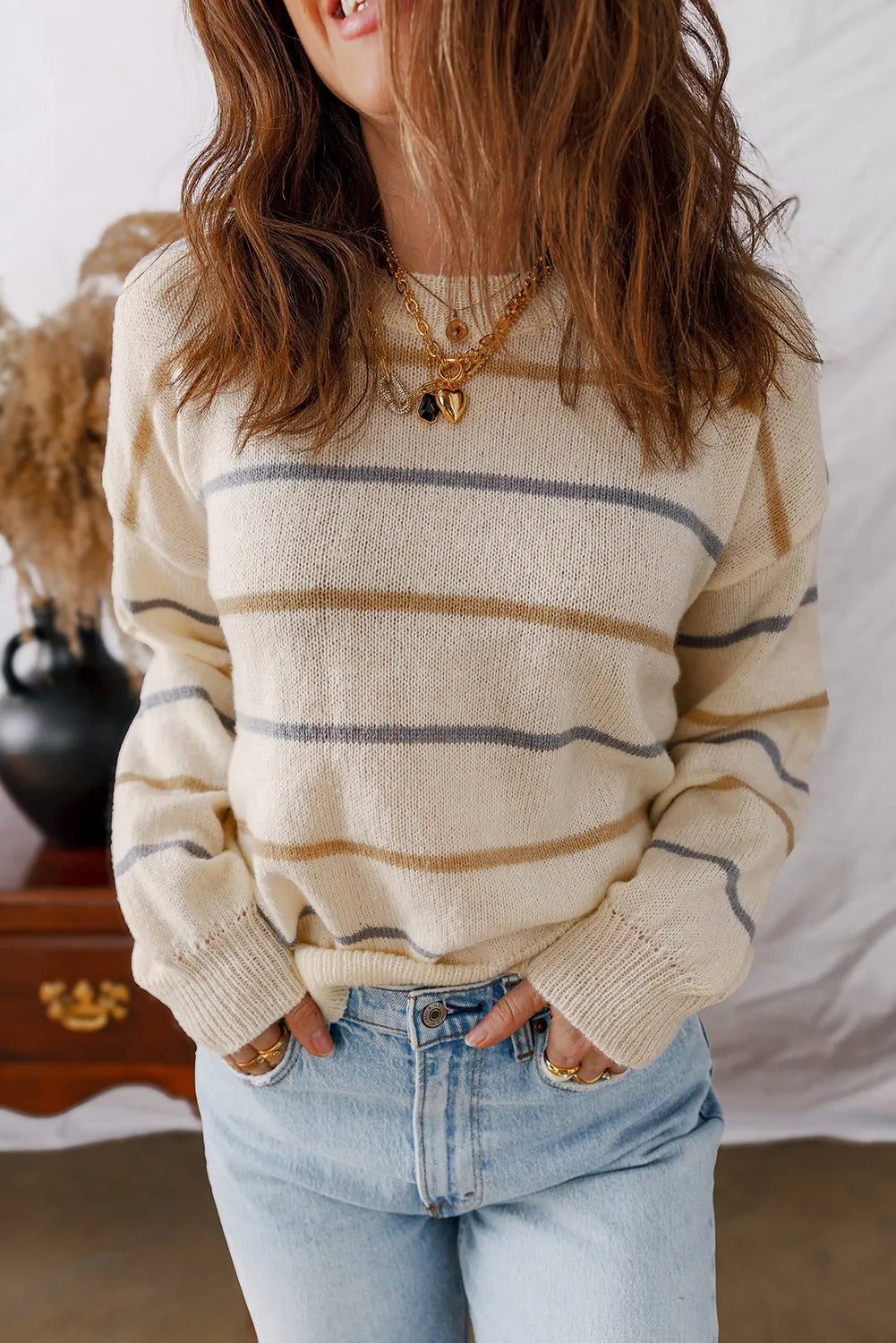 LIGHT RIBBED SWEATER