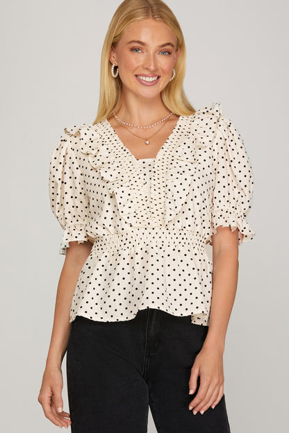 DOTTY & CHIC BLOUSE