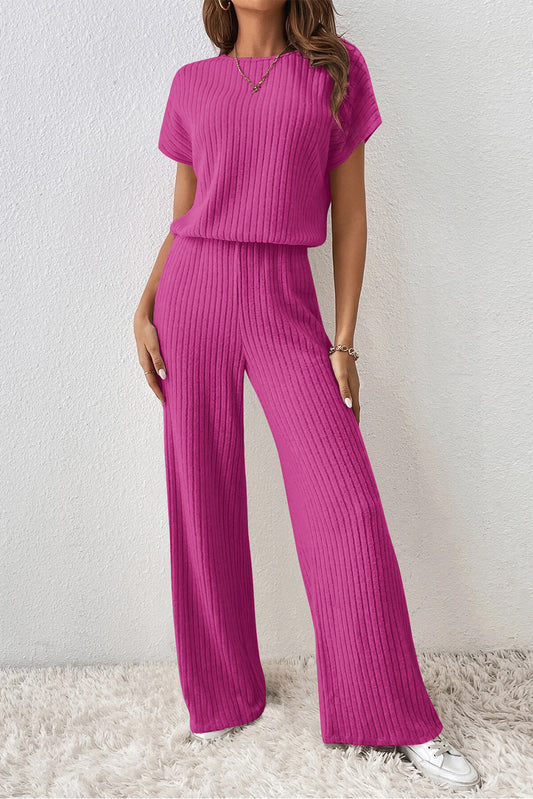 ON THE MOVE JUMPSUIT