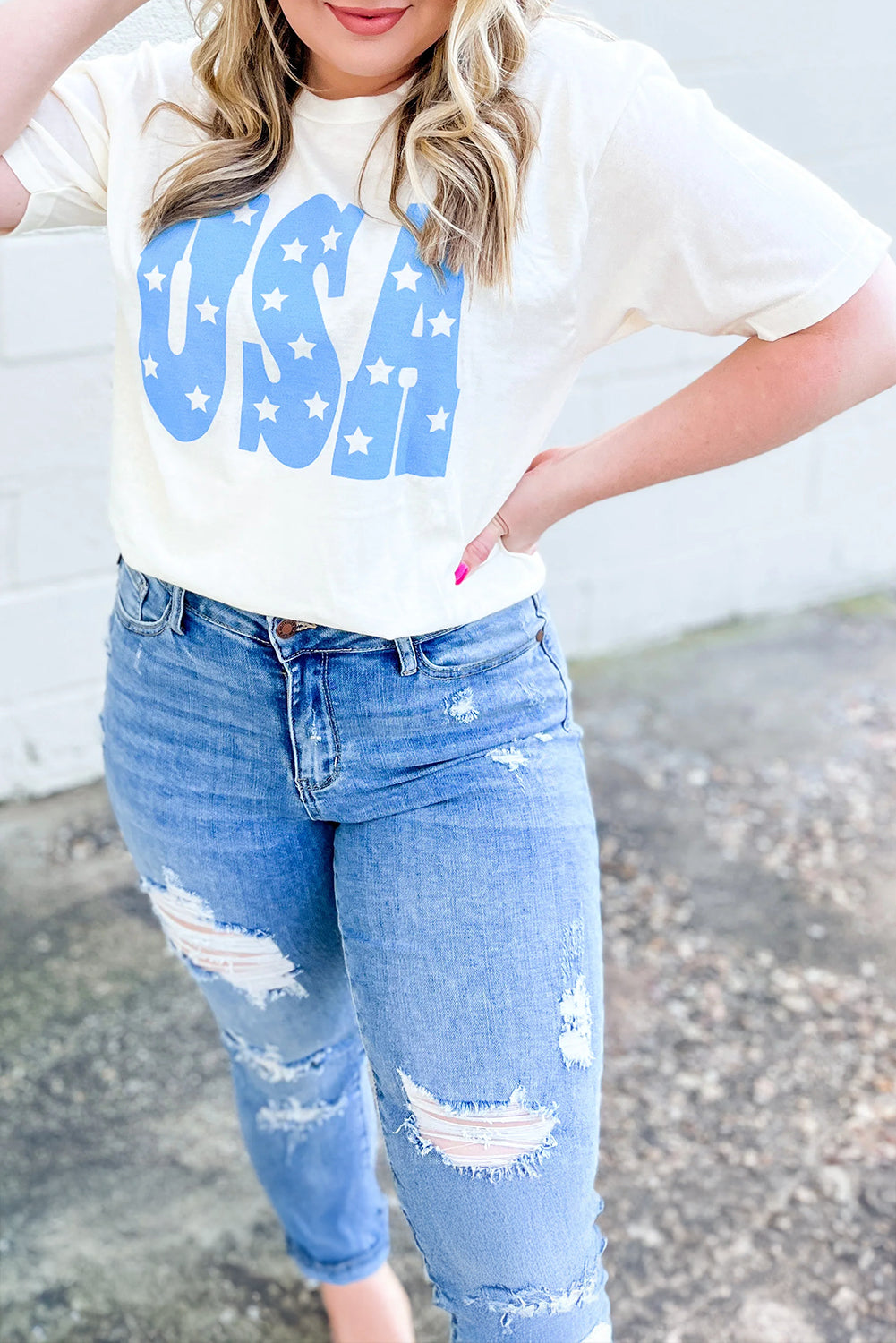 SIMPLY PATRIOTIC TEE